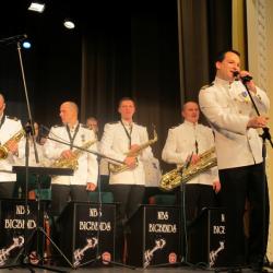 Latvijas nacionālo bruņoto spēku Bigbenda koncerts Valkā