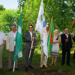 Valkas novada domes priekšsēdētājs piedalās Igaunijas karoga svētkos