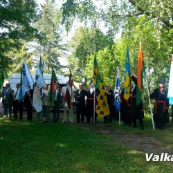 Valkas novada domes priekšsēdētājs piedalās Igaunijas karoga svētkos Otepē
