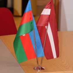 Azerbaidžānas Republikas vēstnieka vizīte Valkā (I.Leitis)