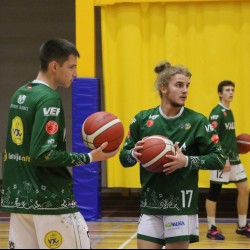  Latvijas basketbola Užavas kauss: VEF BA Valka pret RSU/VEF Rīga (I.Leitis)