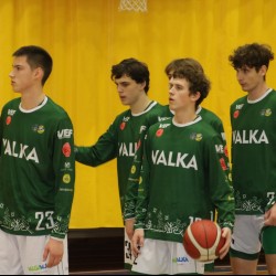  Latvijas basketbola Užavas kauss: VEF BA Valka pret RSU/VEF Rīga (I.Leitis)